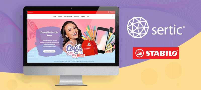 Sites novos: STABILO, POSCA, uni-ball e CiS